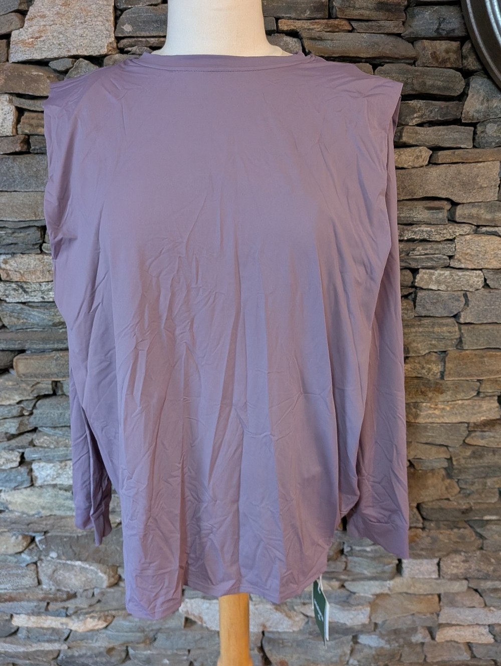 HALARA Long Sleeve Tee in Dusty Lavender